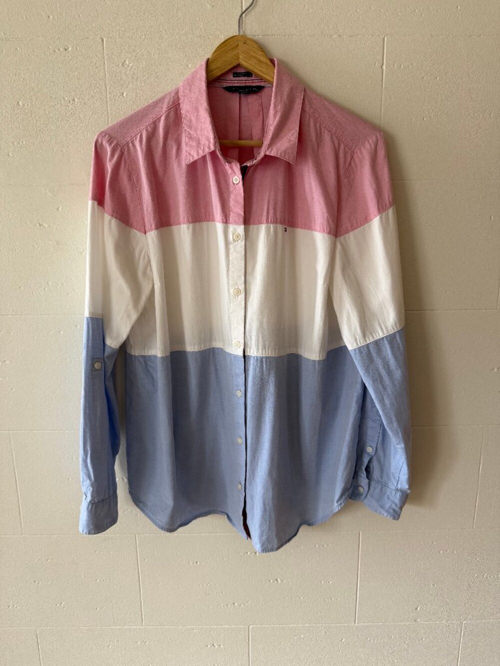 Tommy Hilfiger | Colorblock Casual Button Down | Coastal | Shirt